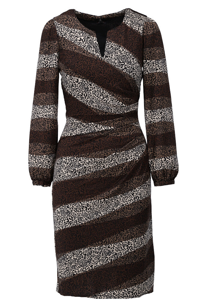 K-design - Bodycon mini dress met print