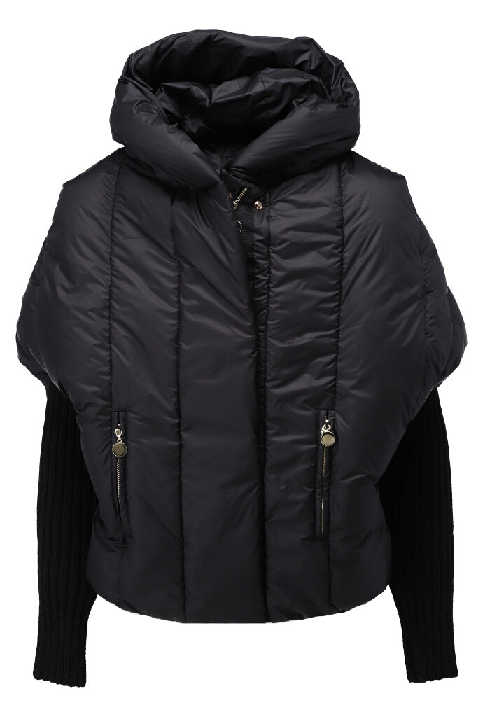 K-design - Puffer jas met kap