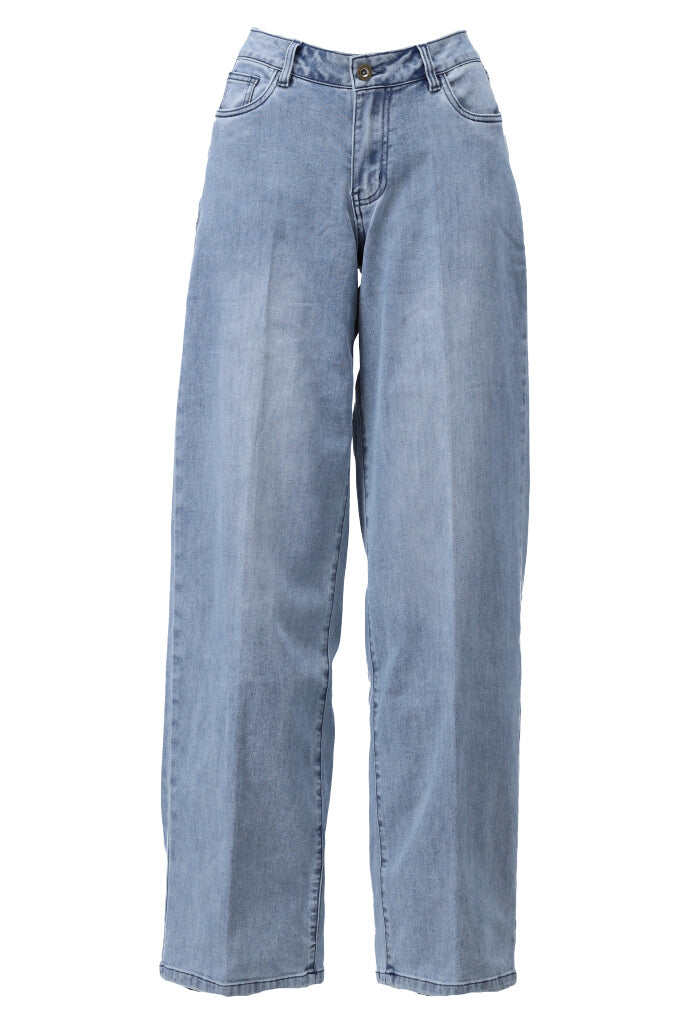 K-design - Jeansbroek met brede pijpen (Y429) - What Els!