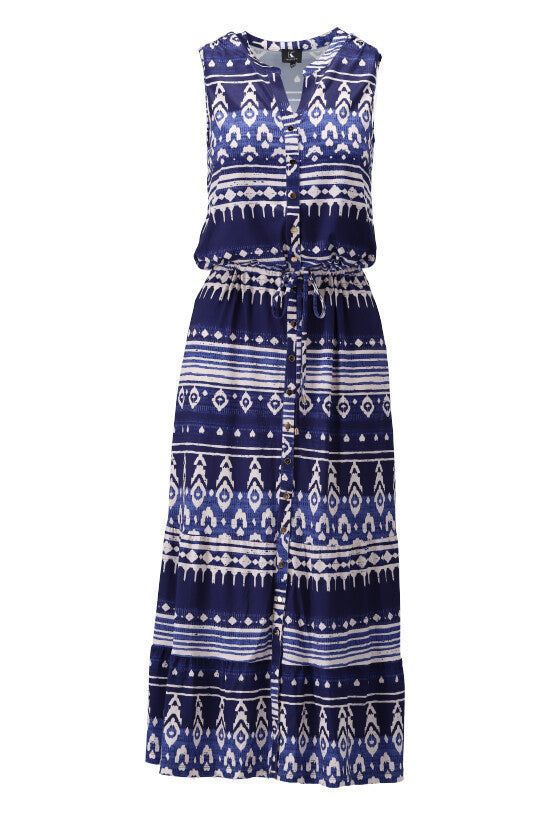 K-Design K-Design - Maxi dress met print (W116) - What Els!